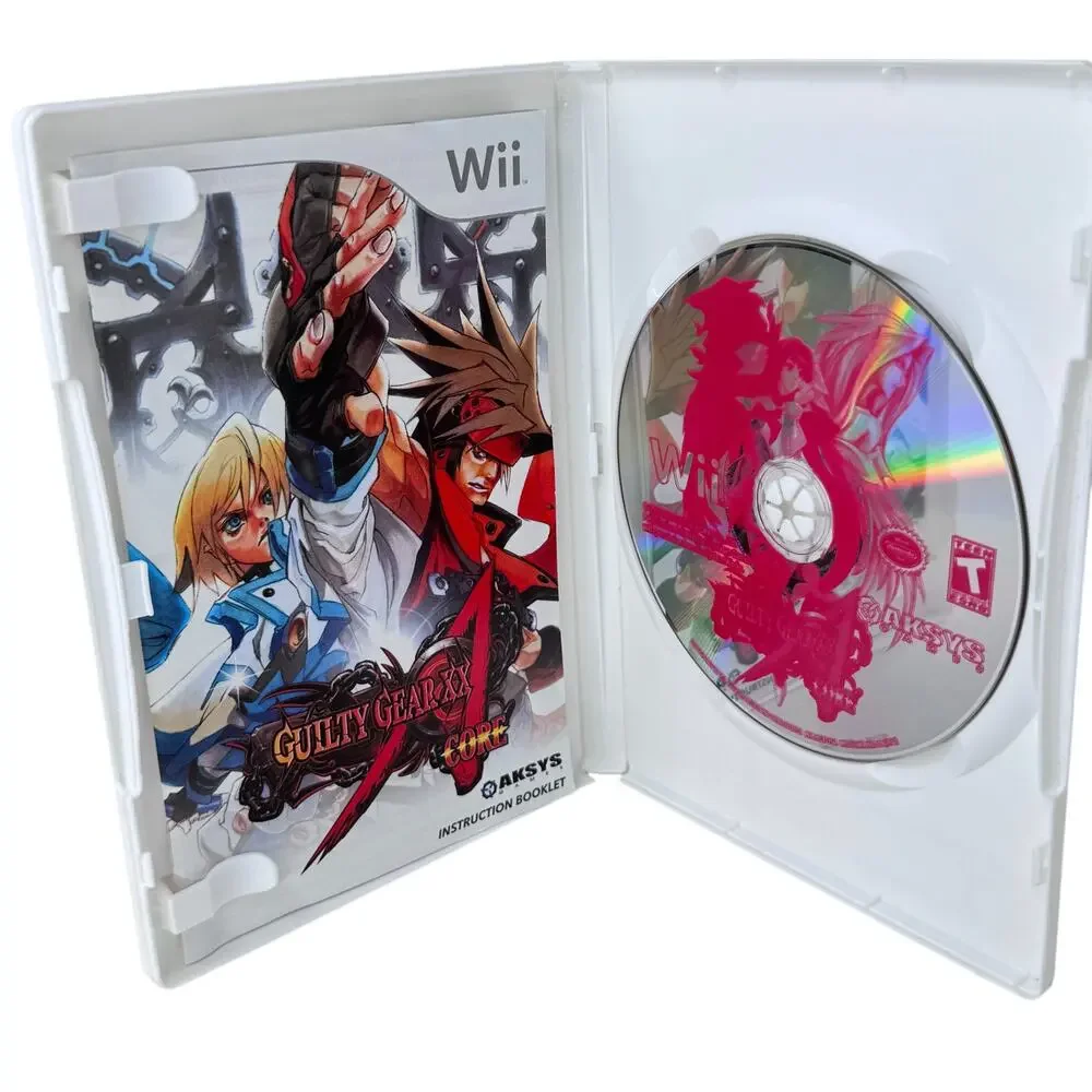 Guilty Gear XX Accent Core - Nintendo Wii Video Game Let's Rock Heaven or‎ Hell!